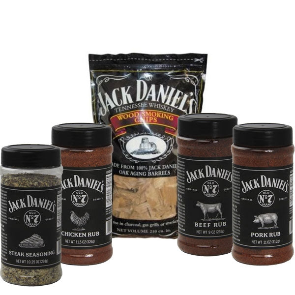 Jack Daniel´s BBQ Wood & Gewürz Rub Set