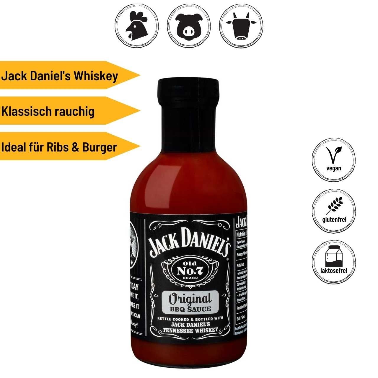 Jack Daniel's Original BBQ Sauce - Grillstar.deJack Daniel's Original BBQ SauceJack Daniel'sGrillstar.deJD - 17540810020931754