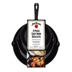Jim Beam Gusspfannen 3er Set - Grillstar.deJim Beam Gusspfannen 3er SetGrillstarGrillstar.dejb701731