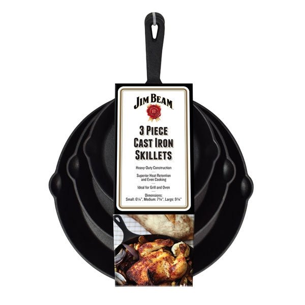 Jim Beam Gusspfannen 3er Set - Grillstar.deJim Beam Gusspfannen 3er SetGrillstarGrillstar.dejb701731