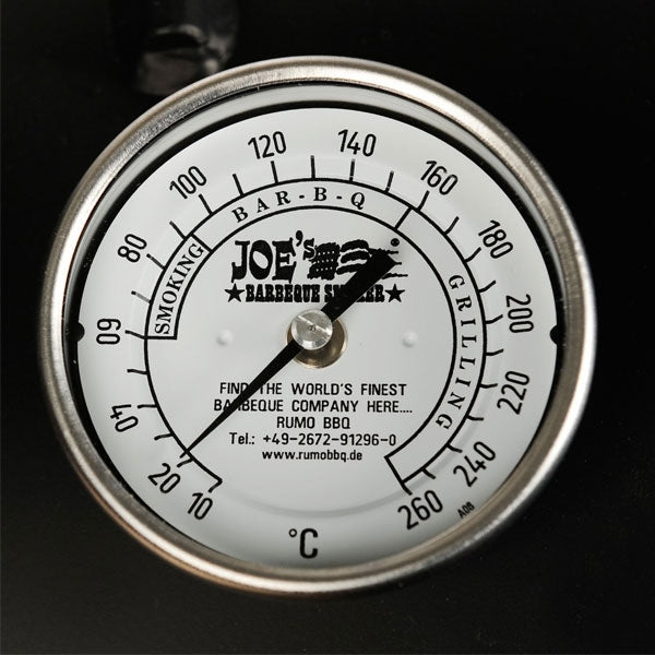 Joe´s Barbeque Thermometer, 3" Edelstahl