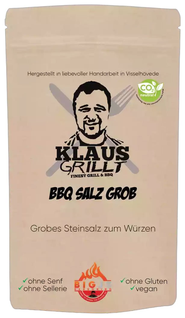 Klaus Grillt - BBQ Salz grob - Grillstar.deKlaus Grillt - BBQ Salz grobGewürzeKlaus GrilltGrillstar.de