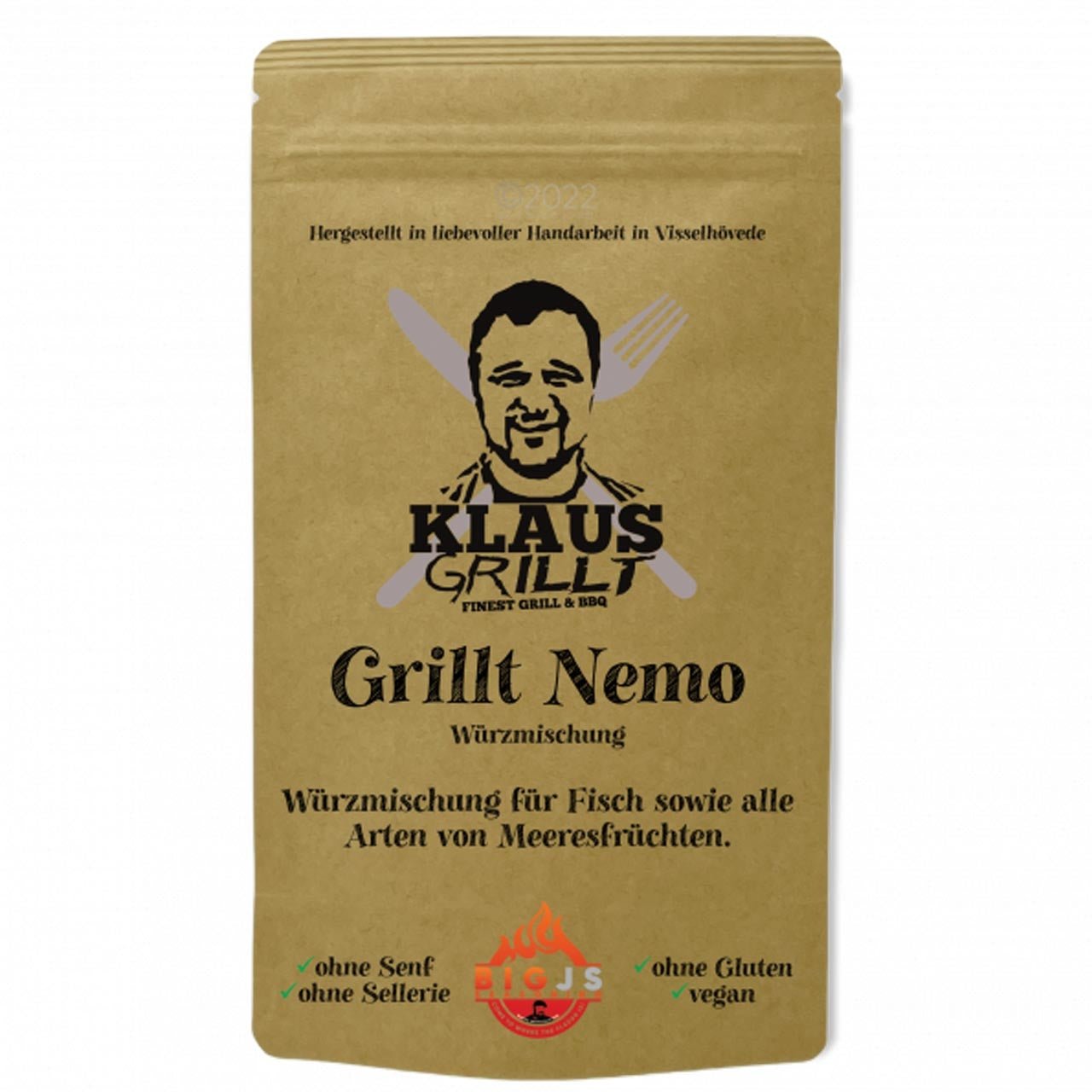 Klaus Grillt Grillt Nemo, 250g - Grillstar.deKlaus Grillt Grillt Nemo, 250gKlaus GrilltGrillstar.dekg303302504260436666553