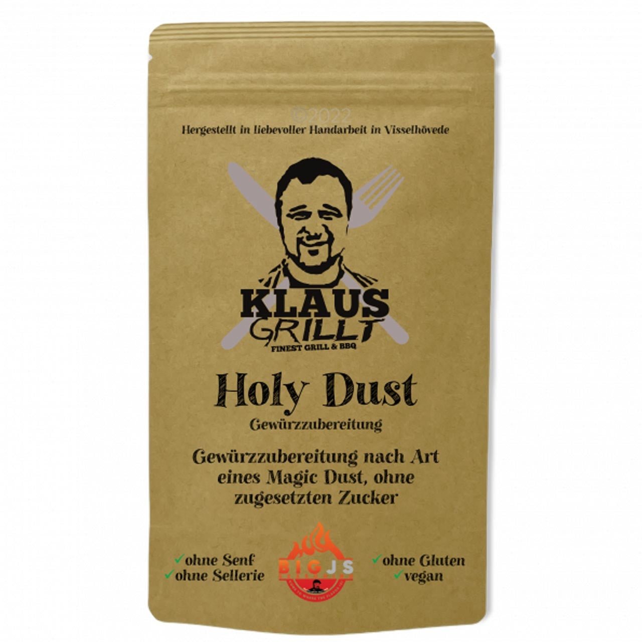 Klaus Grillt Holy Dust, 250g - Grillstar.deKlaus Grillt Holy Dust, 250gKlaus GrilltGrillstar.dekg301102504260436661879