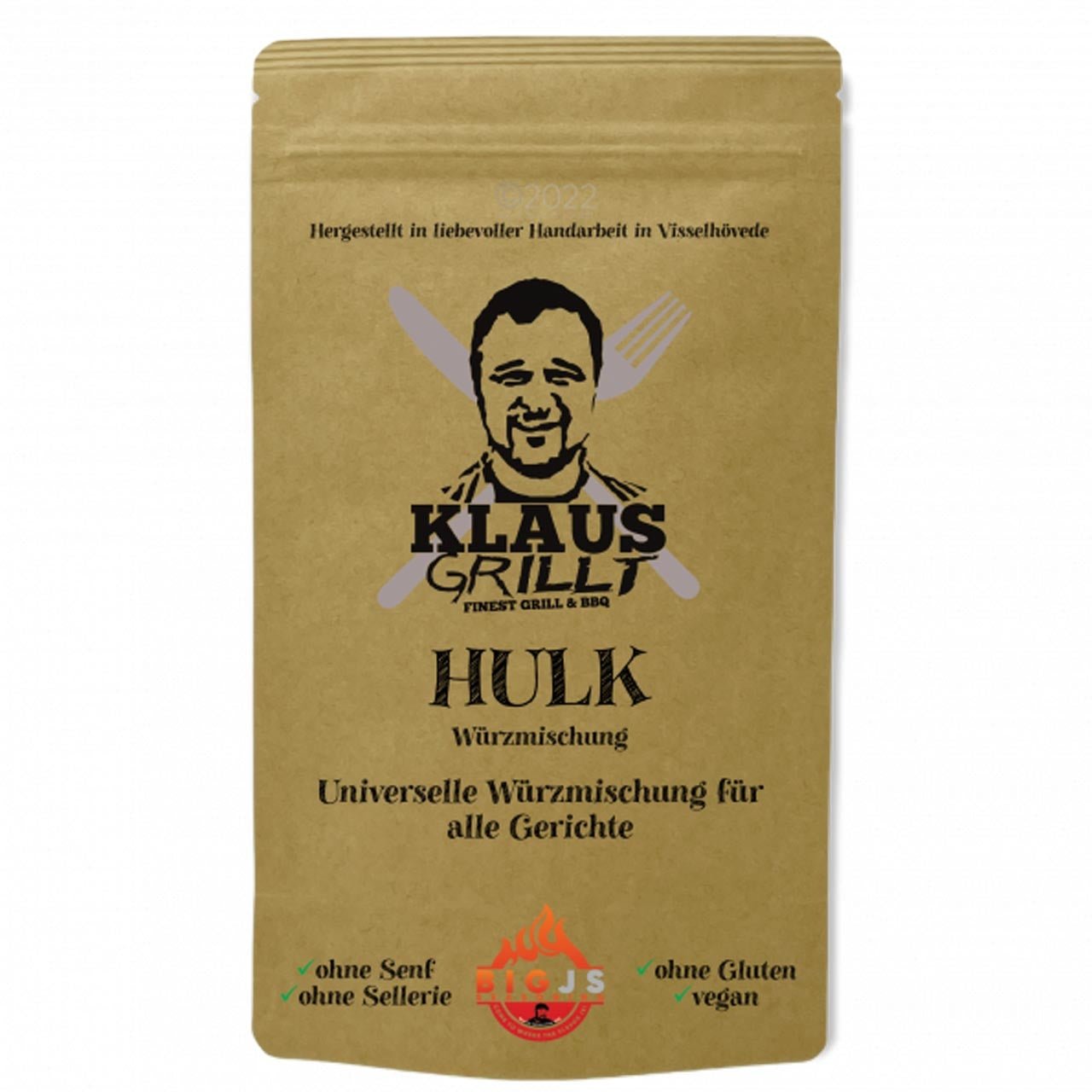 Klaus Grillt H.U.L.K. Rub, 250g - Grillstar.deKlaus Grillt H.U.L.K. Rub, 250gKlaus GrilltGrillstar.dekg301002504260436660353