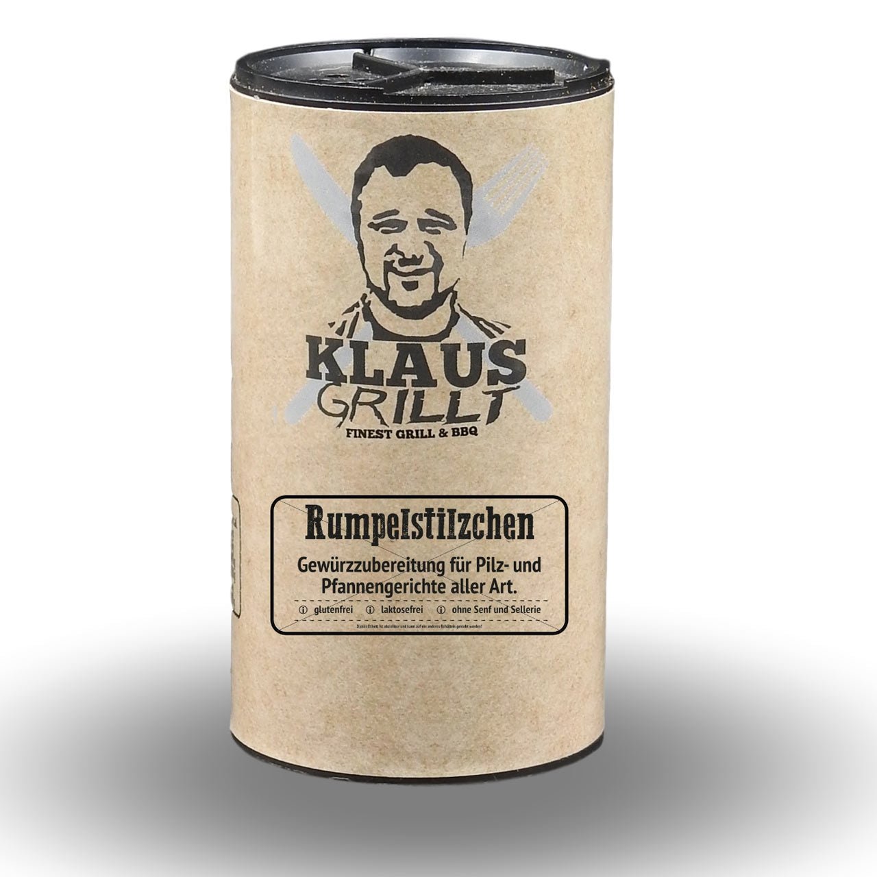 Klaus Grillt Rumpelstilzchen, 100g Streuer - Grillstar.deKlaus Grillt Rumpelstilzchen, 100g StreuerKlaus GrilltGrillstar.dekg305201004260436660650