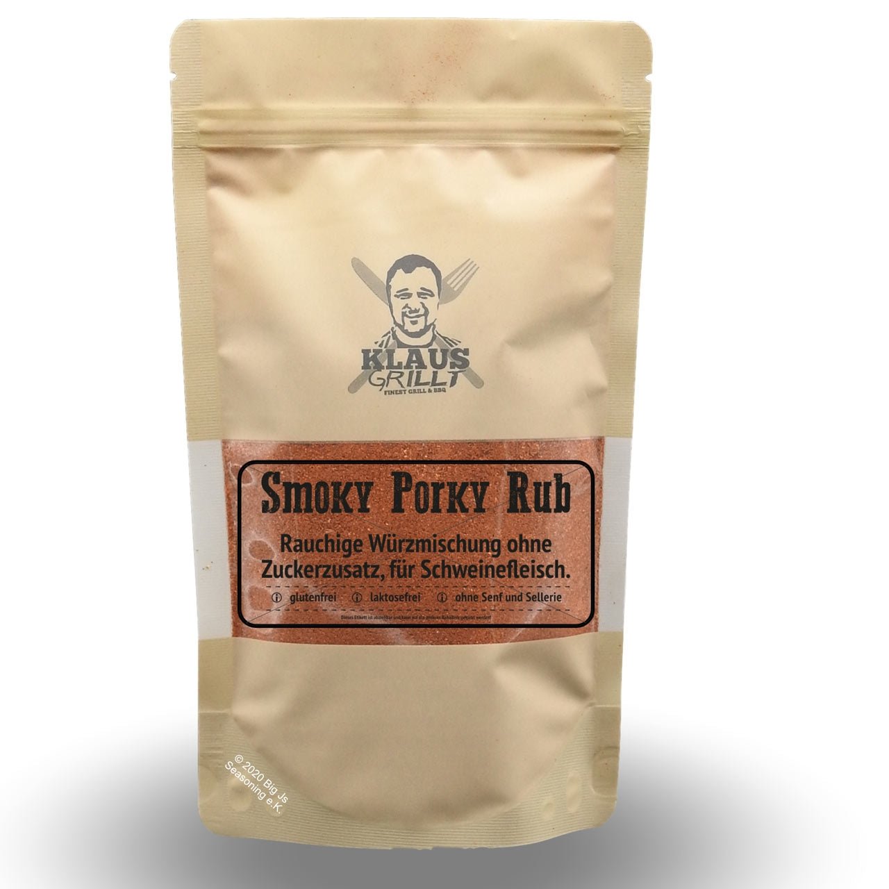 Klaus Grillt Smoky Porky, 250g - Grillstar.deKlaus Grillt Smoky Porky, 250gKlaus GrilltGrillstar.dekg305702504260436662302