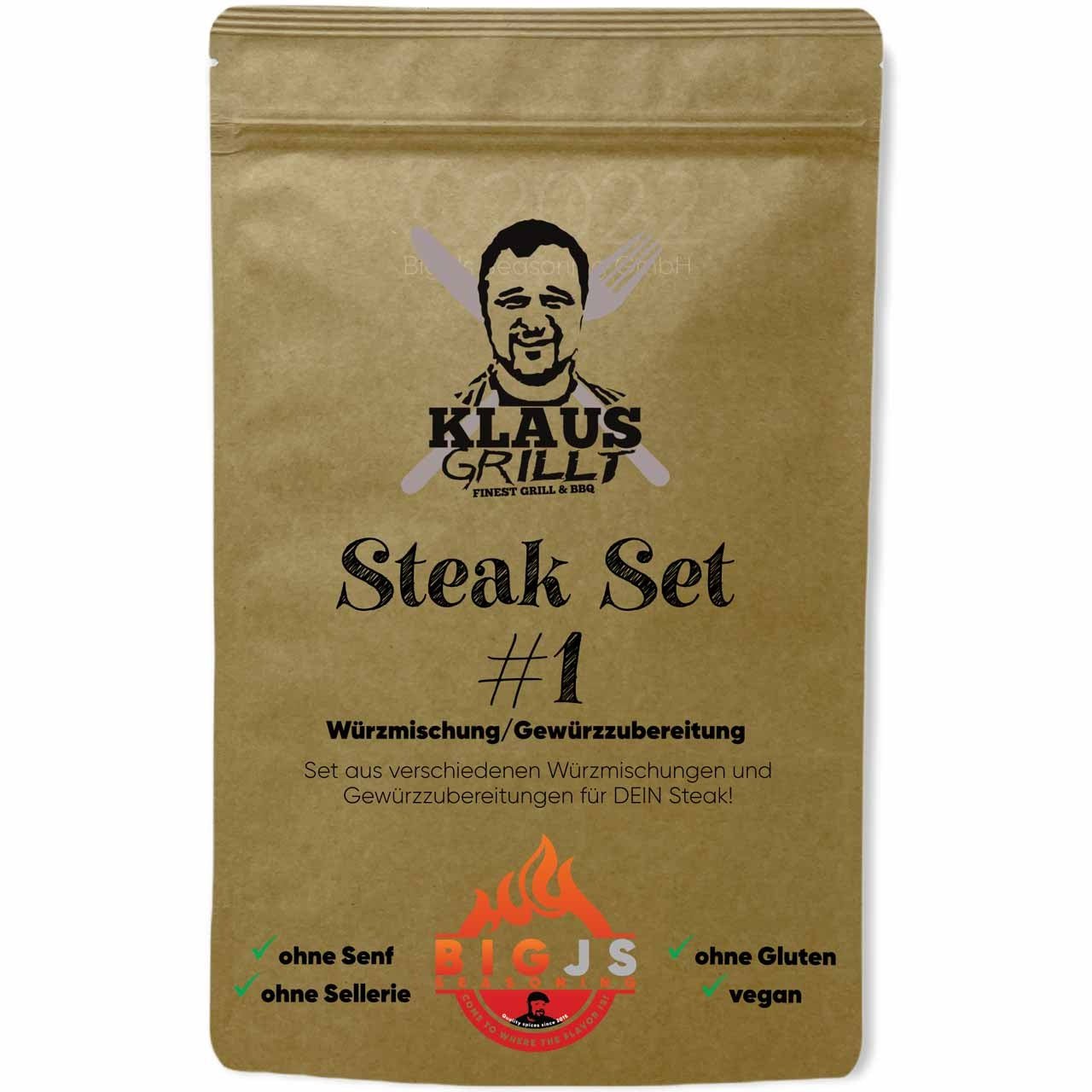 Klaus Grillt Steak Set #1 - Grillstar.deKlaus Grillt Steak Set #1Klaus GrilltGrillstar.dekg308902004260769221795