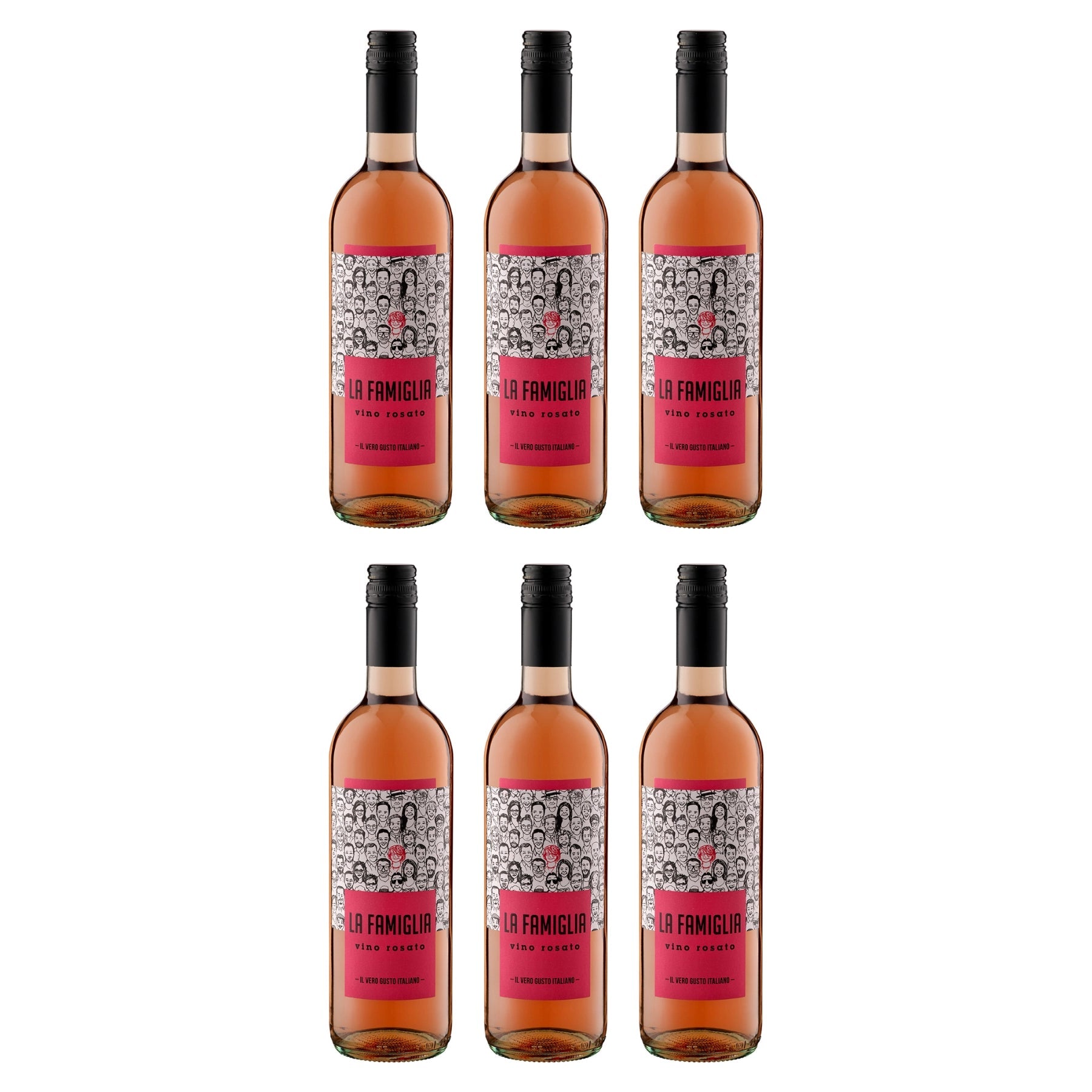 LA FAMIGLIA "Vino Rosato" Rosé - 6 Stück - Grillstar.deLA FAMIGLIA "Vino Rosato" Rosé - 6 StückLA FAMIGLIAGrillstar.de6x_105205