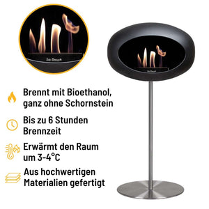 Le Feu Ground Steel, High Black Polished Steel Edition - Grillstar.deLe Feu Ground Steel, High Black Polished Steel EditionLe FeuGrillstar.de8000315713958000316