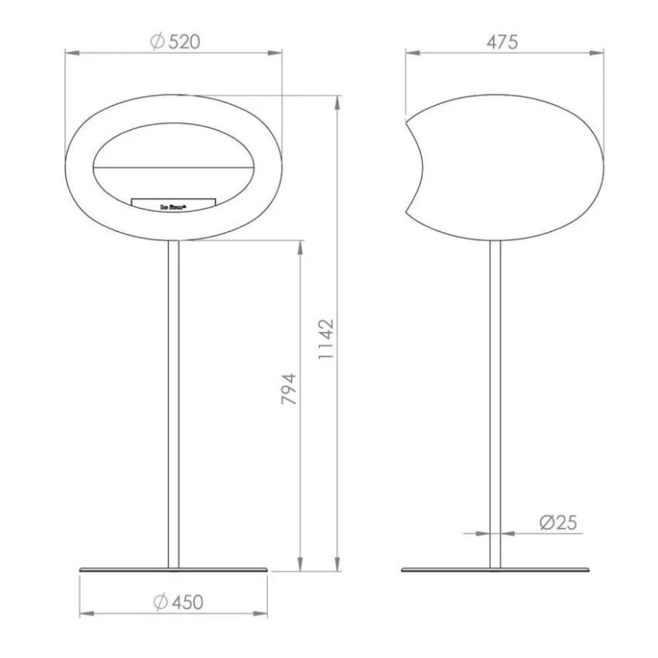 Le Feu Ground Steel, High Nickel Black - Grillstar.deLe Feu Ground Steel, High Nickel BlackLe FeuGrillstar.de8002875713958002877