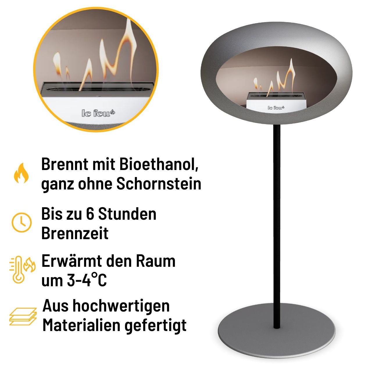 Le Feu Ground Steel, High Nickel Black - Grillstar.deLe Feu Ground Steel, High Nickel BlackLe FeuGrillstar.de8002875713958002877