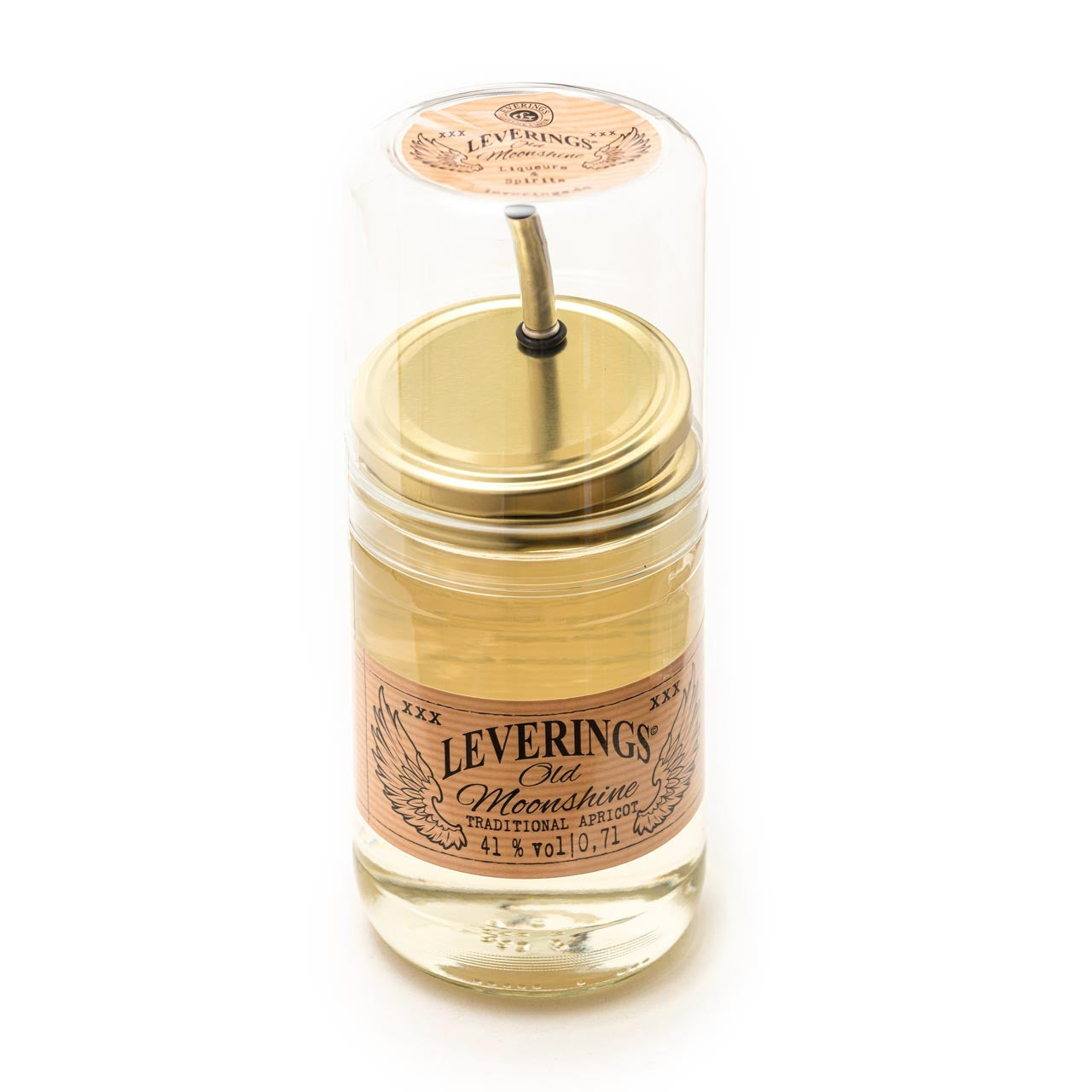 Leverings Old Moonshine Traditional Apricot, 0,7L