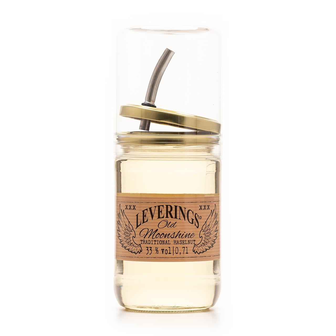 Leverings Old Moonshine Traditional Hazelnut, 0,7L