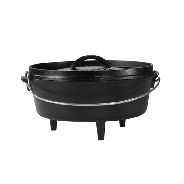 Lodge Camp Dutch Oven (flach), mit Füßen 25,4cm - Grillstar.deLodge Camp Dutch Oven (flach), mit Füßen 25,4cmLodgeGrillstar.deL - 10CO30075536381008