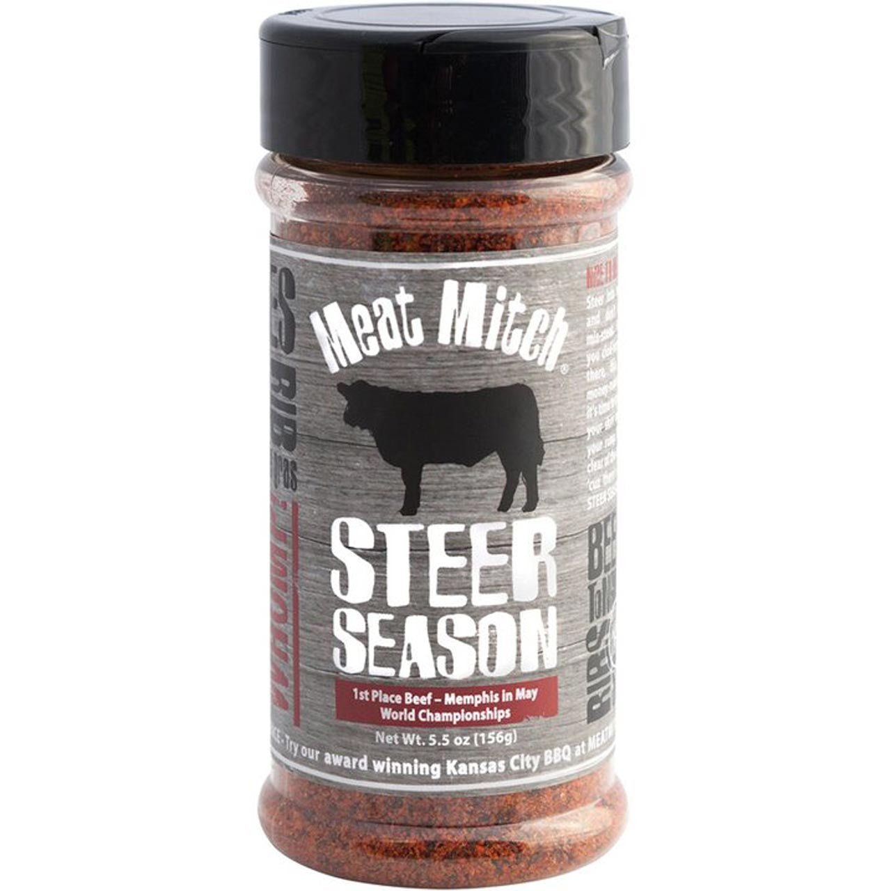 Meat Mitch Steer Seasoning, 176g - Grillstar.deMeat Mitch Steer Seasoning, 176gMeat MitchGrillstar.demm - 21130857595002113