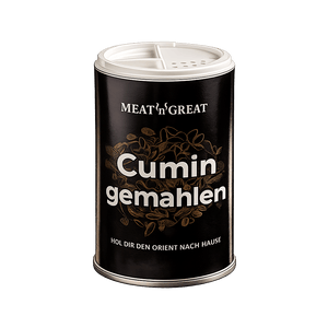 Meat 'n' Great Cumin gemahlen, Streuer, 70g - Grillstar.deMeat 'n' Great Cumin gemahlen, Streuer, 70gMeat 'n' GreatGrillstar.de