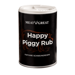 Meat 'n' Great Happy Piggy Rub, Streuer, 100g - Grillstar.deMeat 'n' Great Happy Piggy Rub, Streuer, 100gMeat 'n' GreatGrillstar.de