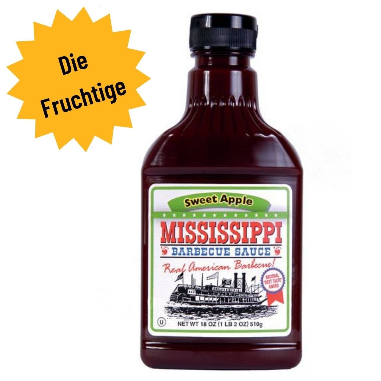 Mississippi BBQ Sweet 'n Apple - Grillstar.deMississippi BBQ Sweet 'n AppleMississippiGrillstar.deMS10040743639000323