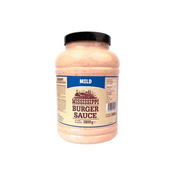 Mississippi Burger Sauce Mild, 2800g - Grillstar.deMississippi Burger Sauce Mild, 2800gMississippiGrillstar.deMS00380743639010032