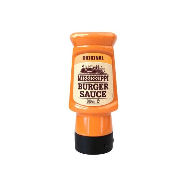 Mississippi Burger Sauce Original, 300ml - Grillstar.deMississippi Burger Sauce Original, 300mlMississippiGrillstar.deMS00320743639010001