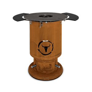Moesta Bandit 2.0 corten - inkl. BBQ Disk + 2 Ablagen oben schwarz - Grillstar.deMoesta Bandit 2.0 corten - inkl. BBQ Disk + 2 Ablagen oben schwarzGrillMoestaGrillstar.de