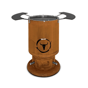 Moesta Bandit 2.0 - corten inkl. Grillrost + 2 Ablagen oben schwarz - Grillstar.deMoesta Bandit 2.0 - corten inkl. Grillrost + 2 Ablagen oben schwarzGrillMoestaGrillstar.de