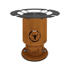 Moesta Bandit 2.0 corten - inkl. Grillrost + 4 Ablagen oben schwarz - Grillstar.deMoesta Bandit 2.0 corten - inkl. Grillrost + 4 Ablagen oben schwarzGrillMoestaGrillstar.de