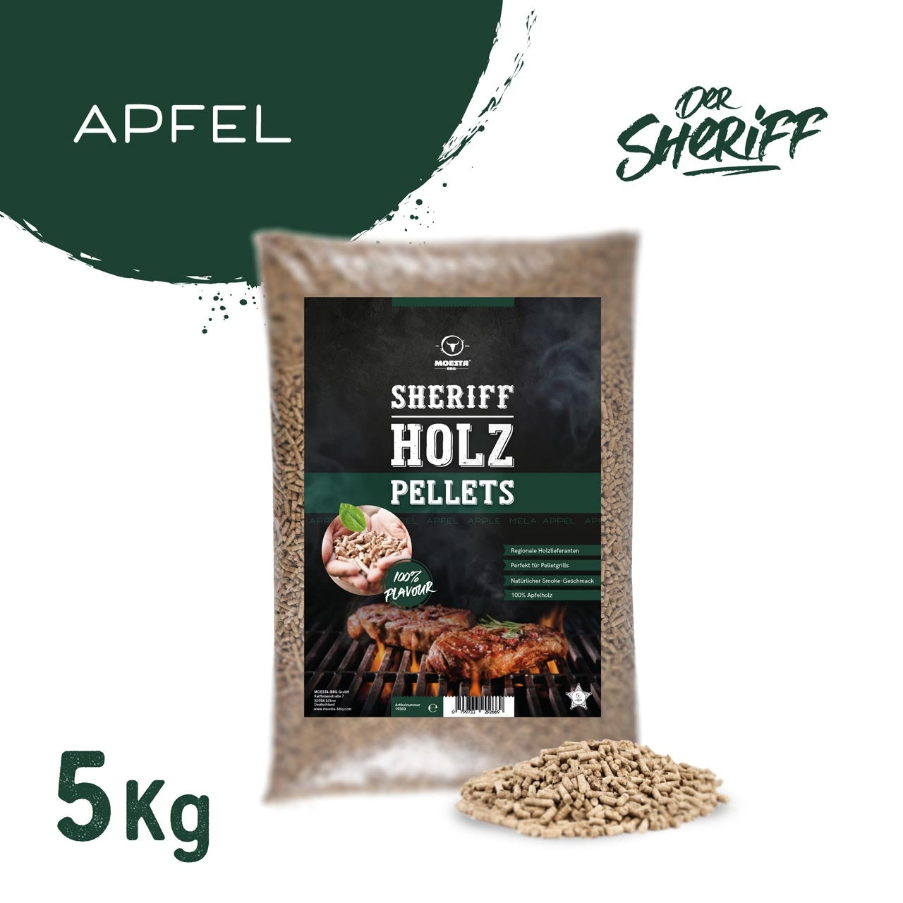 Moesta Holzpellets, Apfel 5kg