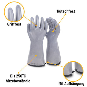 moesta bbq handschuhe Moesta HeatPro Gloves - Grillhandschuhe aus Silikon