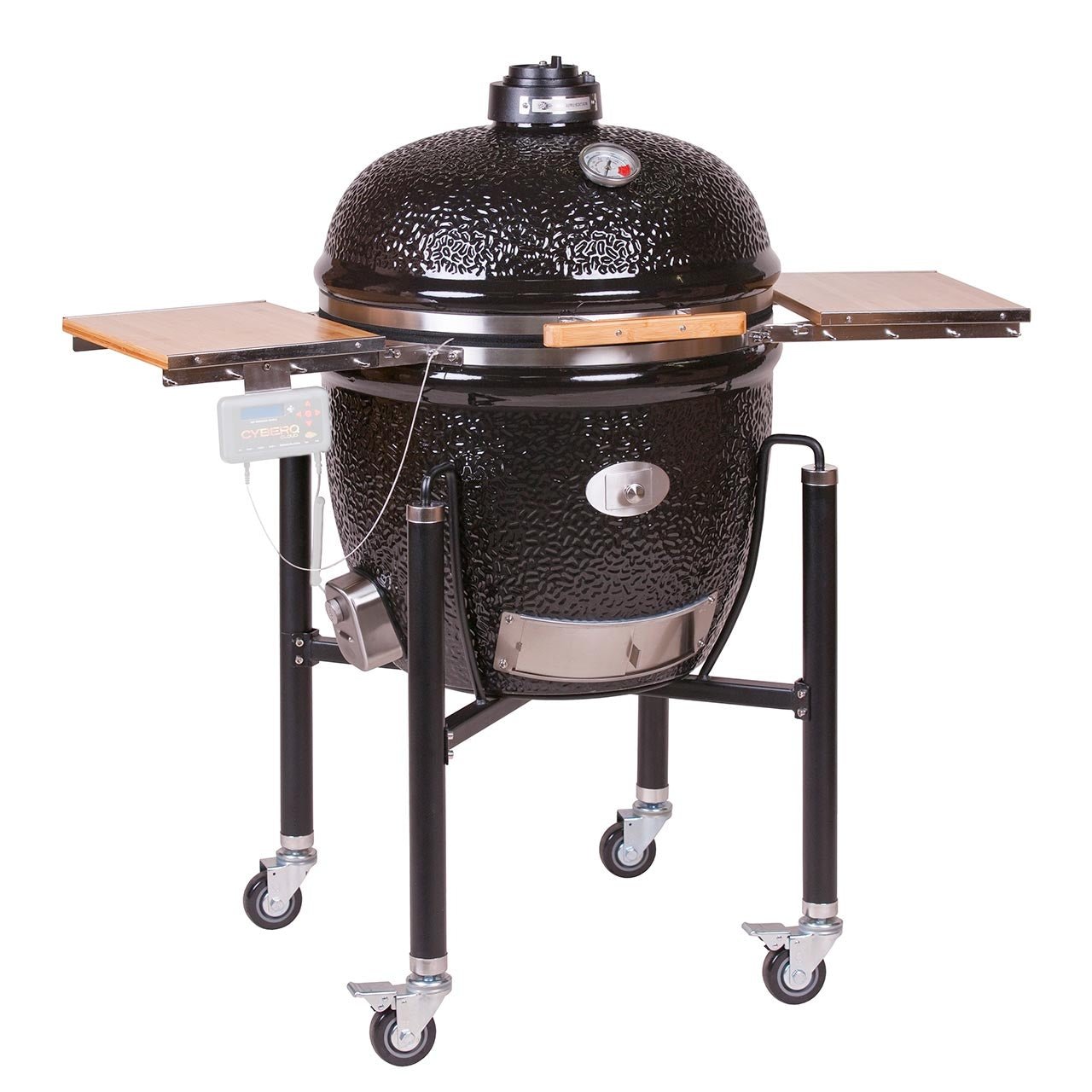 Monolith Classic BBQ Guru Pro - Serie 2.0 - BLACK inkl. Gestell & Seitentische - Grillstar.deMonolith Classic BBQ Guru Pro - Serie 2.0 - BLACK inkl. Gestell & SeitentischeMonolithGrillstar.de129001m - BLACK4260444583415