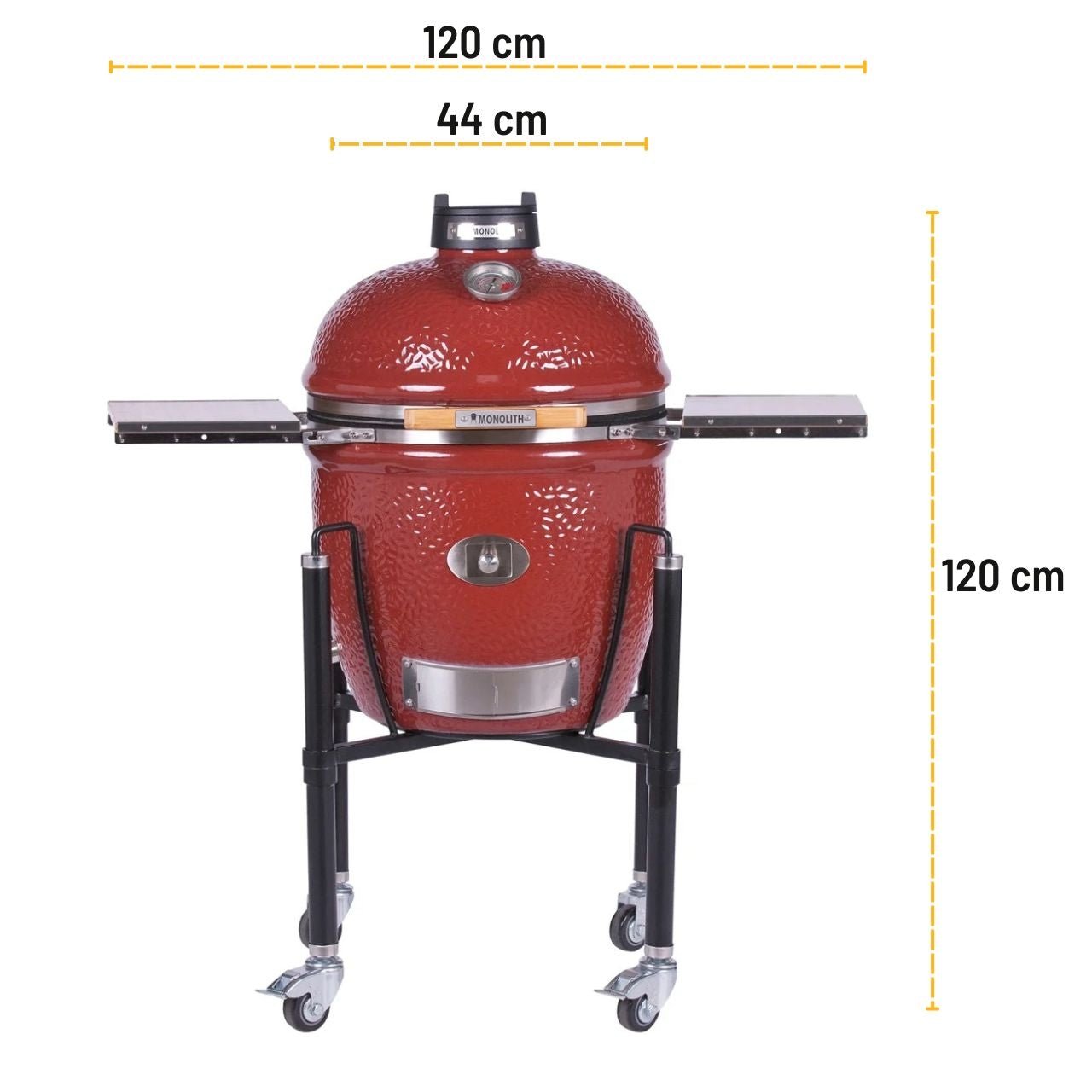 Monolith Classic Pro 2.0 mit Gestell, Rot - Grillstar.deMonolith Classic Pro 2.0 mit Gestell, RotMonolithGrillstar.de121001 - REDM4260444583347