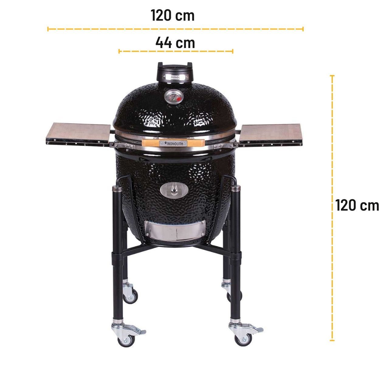 Monolith Classic Pro - Serie 2.0 – Schwarz mit Gestell - Grillstar.deMonolith Classic Pro - Serie 2.0 – Schwarz mit GestellMonolithGrillstar.de121001 - BLACKM4260444583330