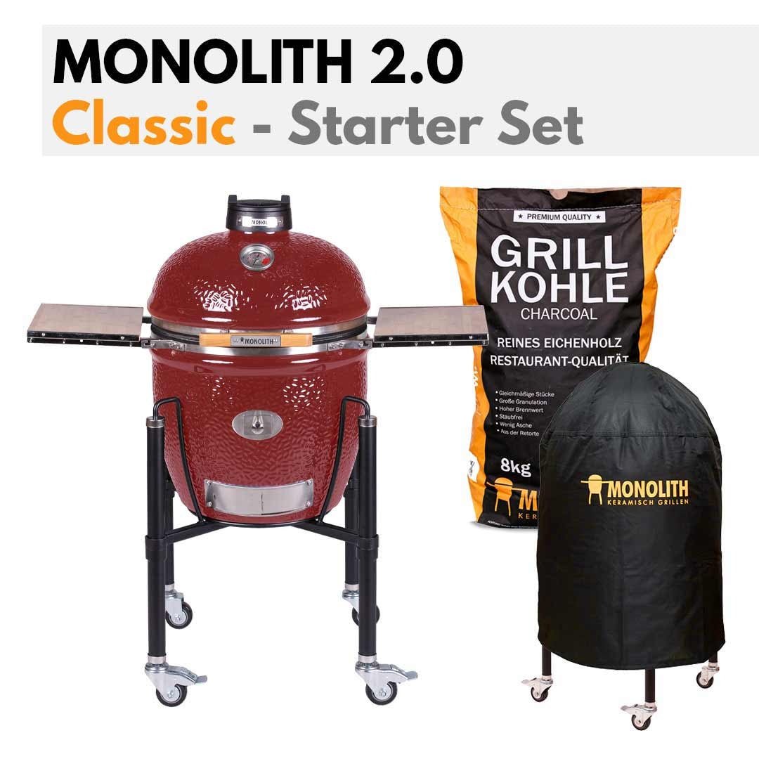 Monolith Classic Pro Serie 2.0 - Starter Set, Rot - Grillstar.deMonolith Classic Pro Serie 2.0 - Starter Set, RotMonolithGrillstar.deClassic - Starter2.0 - rot2500003127479