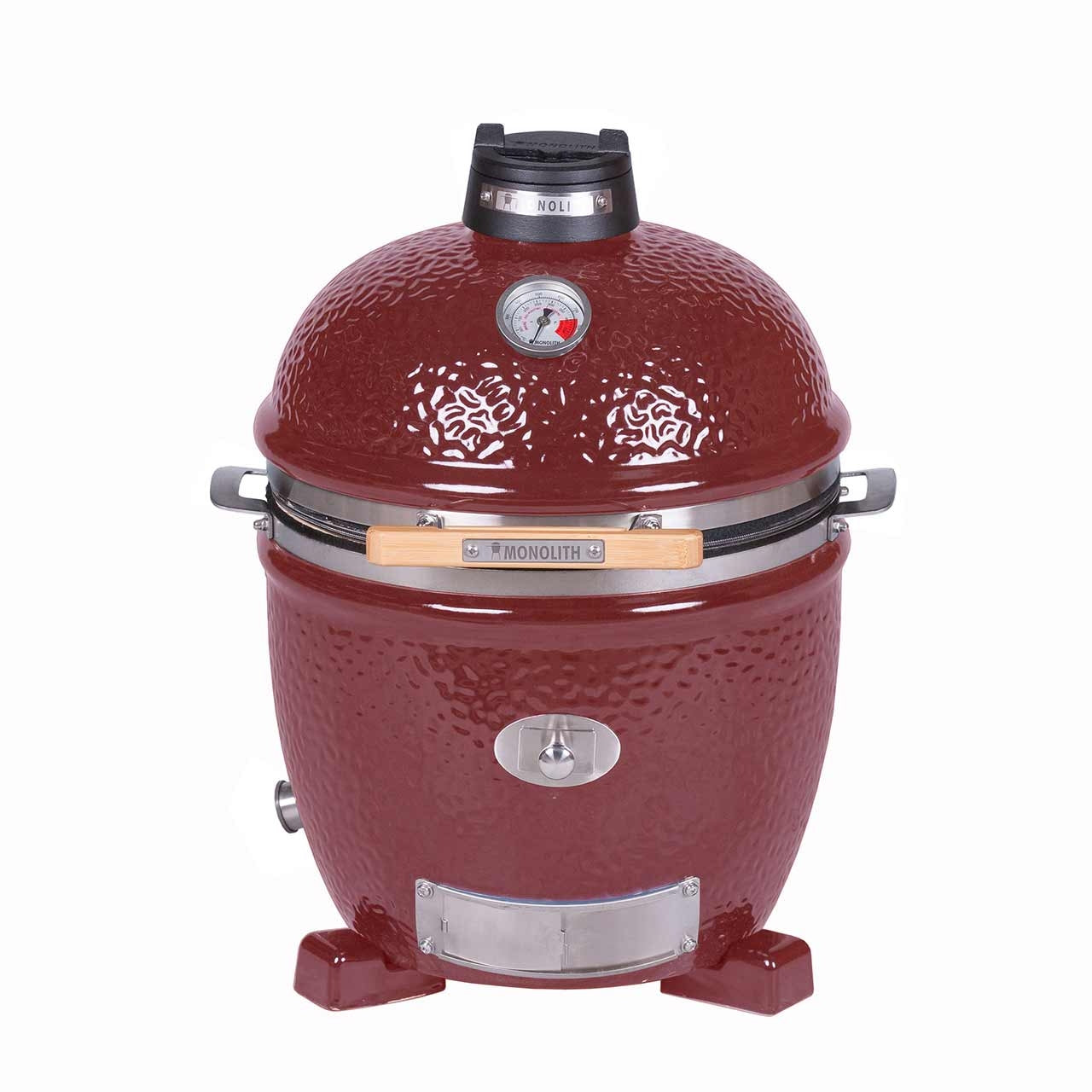 Monolith Kamado Grill Junior Pro Serie 2.0 – RED ohne Gestell