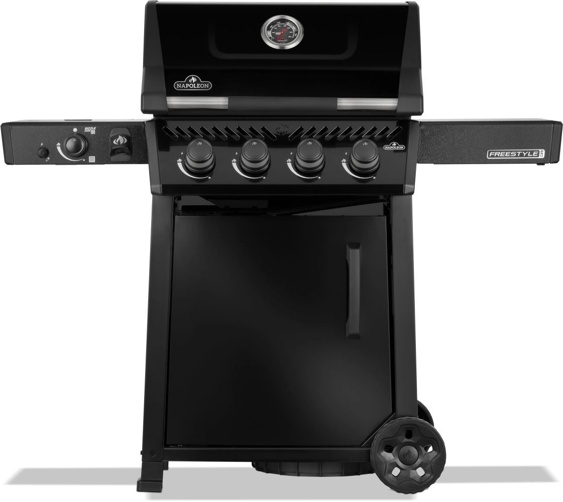 Napoleon Freestyle PRO 425, 4 Hauptbrenner, SIZZLE ZONE und Tür, schwarz | 2026 - Grillstar.deNapoleon Freestyle PRO 425, 4 Hauptbrenner, SIZZLE ZONE und Tür, schwarz | 2026NapoleonGrillstar.de