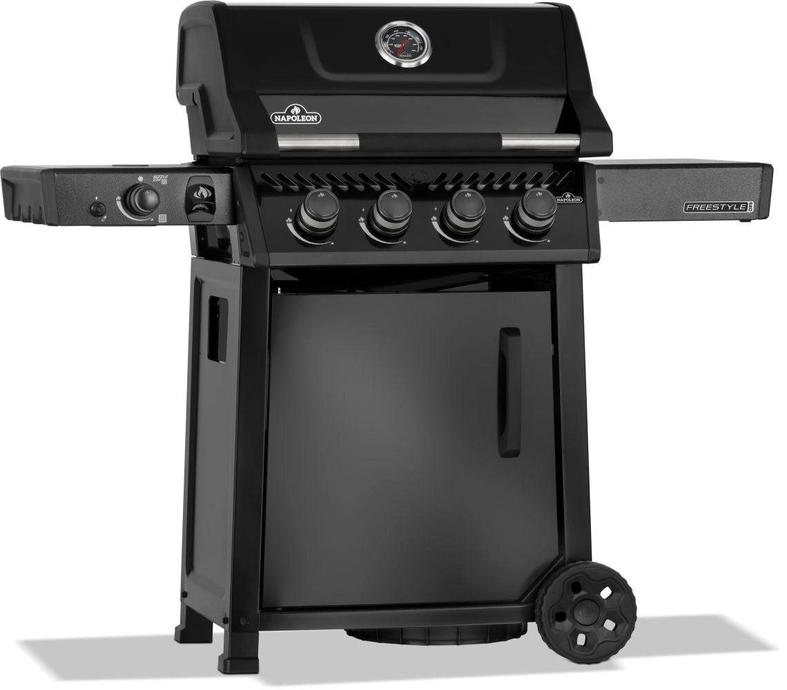 Napoleon Freestyle PRO 425, 4 Hauptbrenner, SIZZLE ZONE und Tür, schwarz | 2026 - Grillstar.deNapoleon Freestyle PRO 425, 4 Hauptbrenner, SIZZLE ZONE und Tür, schwarz | 2026NapoleonGrillstar.de