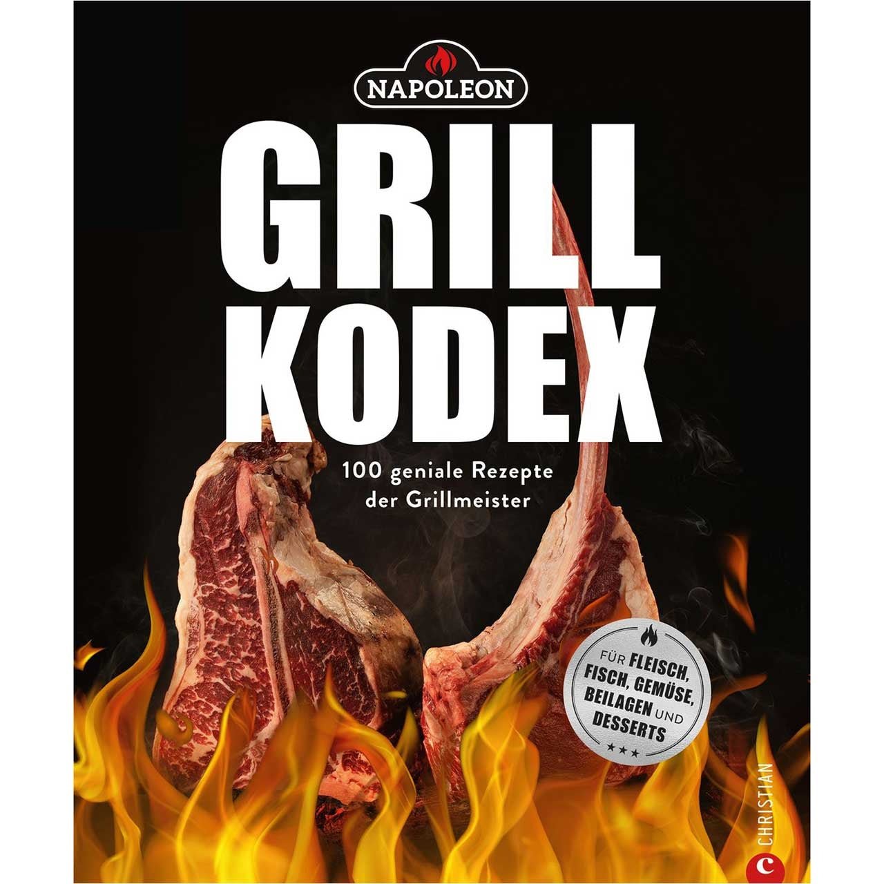 Napoleon Grillbuch "Der Napoleon Grill - Kodex" - Grillstar.deNapoleon Grillbuch "Der Napoleon Grill - Kodex"NapoleonGrillstar.deNGK - BOOK - DE9783959615495