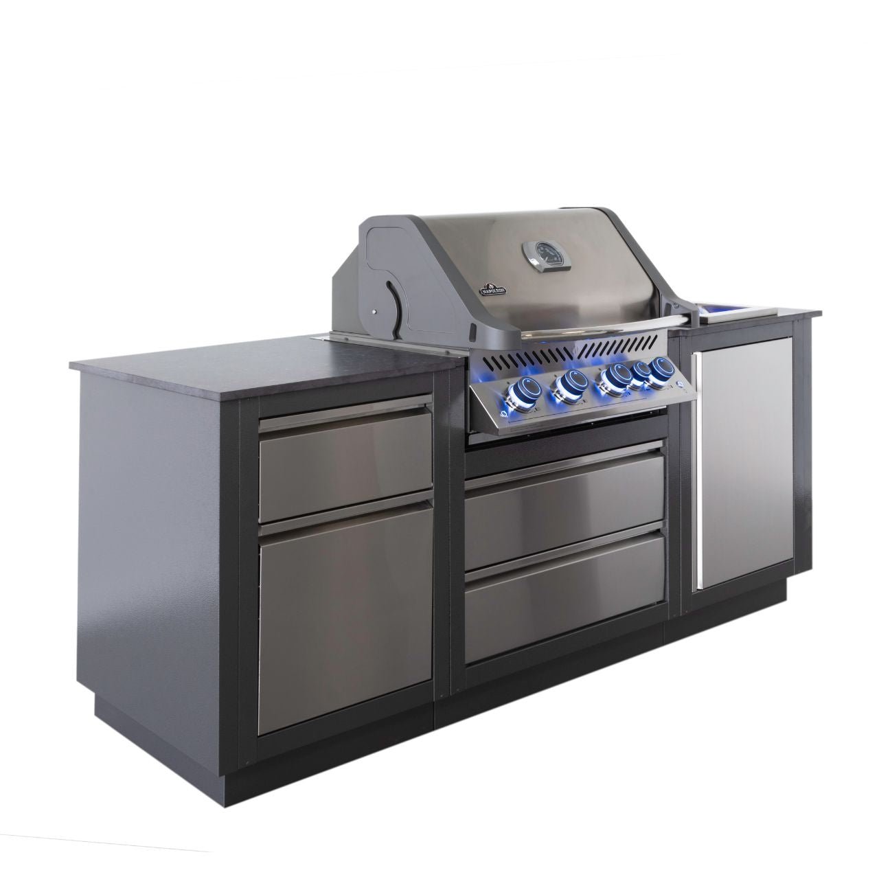 Napoleon Oasis Compact Prestige 500 mit Einbau Sizzle Zone - Grillstar.deNapoleon Oasis Compact Prestige 500 mit Einbau Sizzle ZoneNapoleonGrillstar.deODK105 - P500P - DE0629162148322