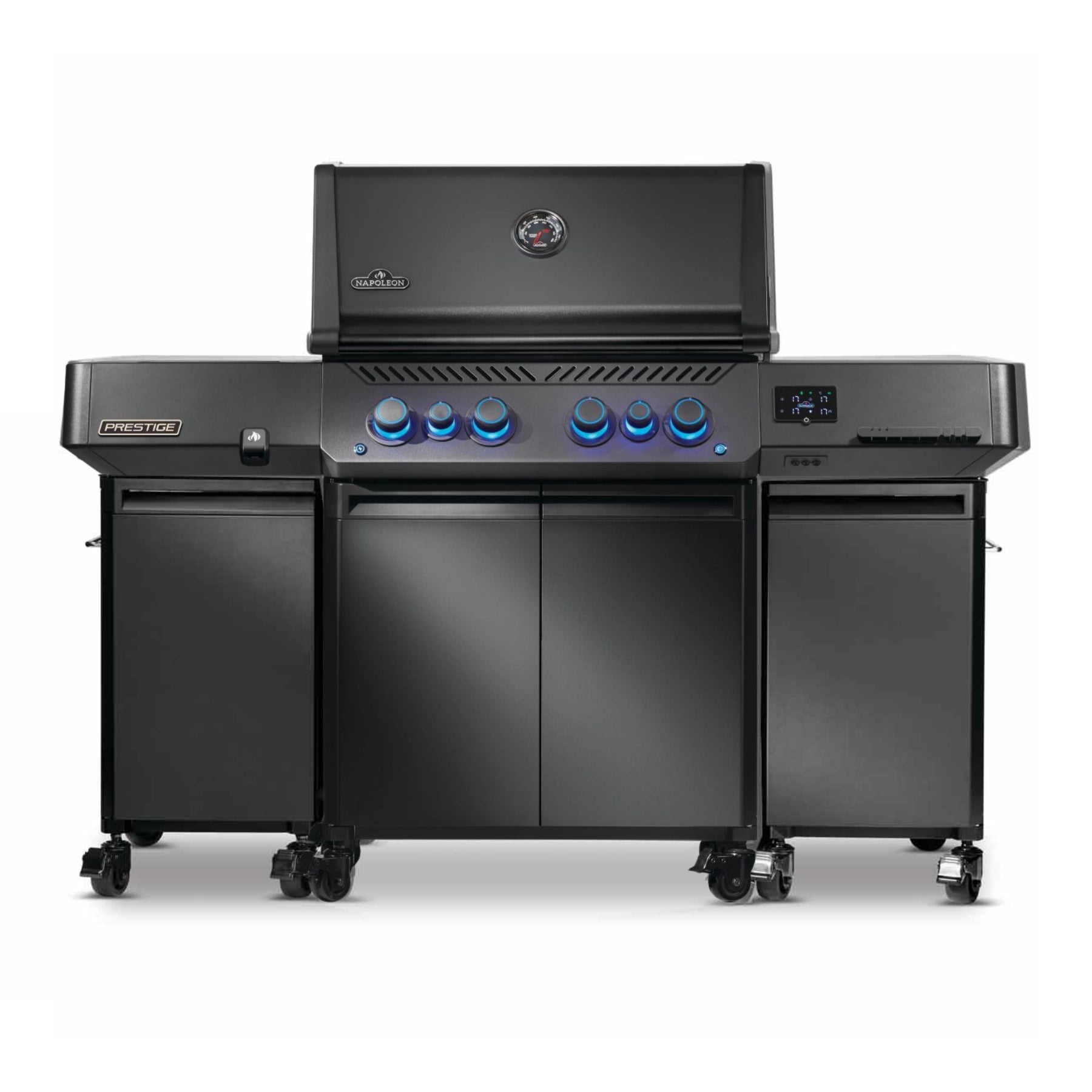 Napoleon Phantom Prestige 500, Connected, Edelstahlguss Roste, Mattschwarz | 2026 inkl. Seitenschränken - Grillstar.deNapoleon Phantom Prestige 500, Connected, Edelstahlguss Roste, Mattschwarz | 2026 inkl. SeitenschränkenGrillbundleNapoleonGrillstar.de