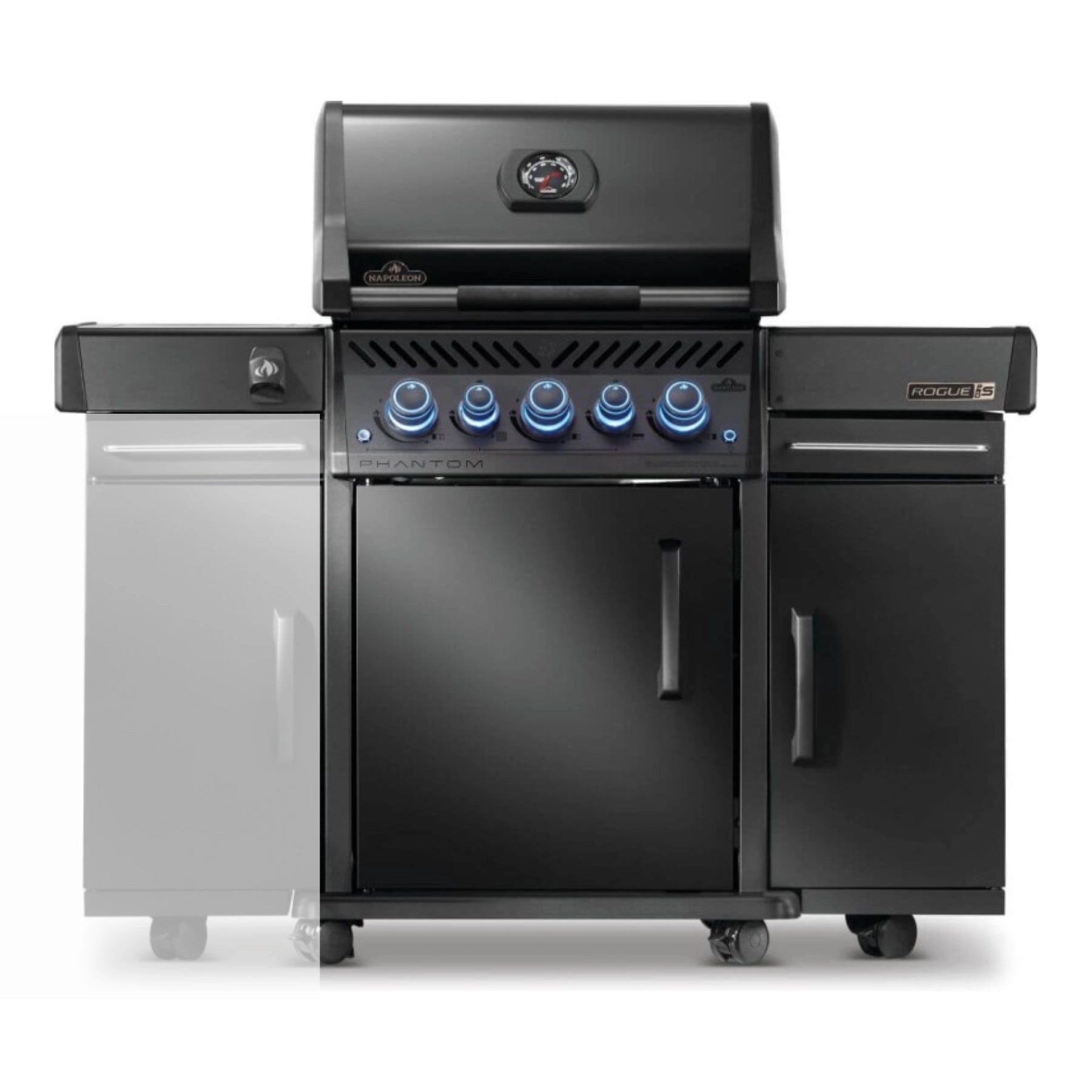 Napoleon Phantom, Rogue PRO - S 425, Mattschwarz inkl. Seitenschrank - Grillstar.deNapoleon Phantom, Rogue PRO - S 425, Mattschwarz inkl. SeitenschrankGrillNapoleonGrillstar.de