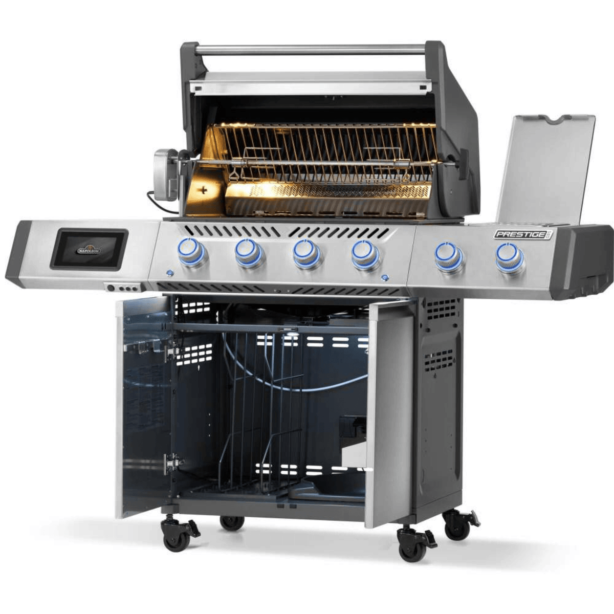 Napoleon Prestige PRO™ 500, Connected, Edelstahl, inkl. Drehspieß - Grillstar.deNapoleon Prestige PRO™ 500, Connected, Edelstahl, inkl. DrehspießNapoleonGrillstar.de