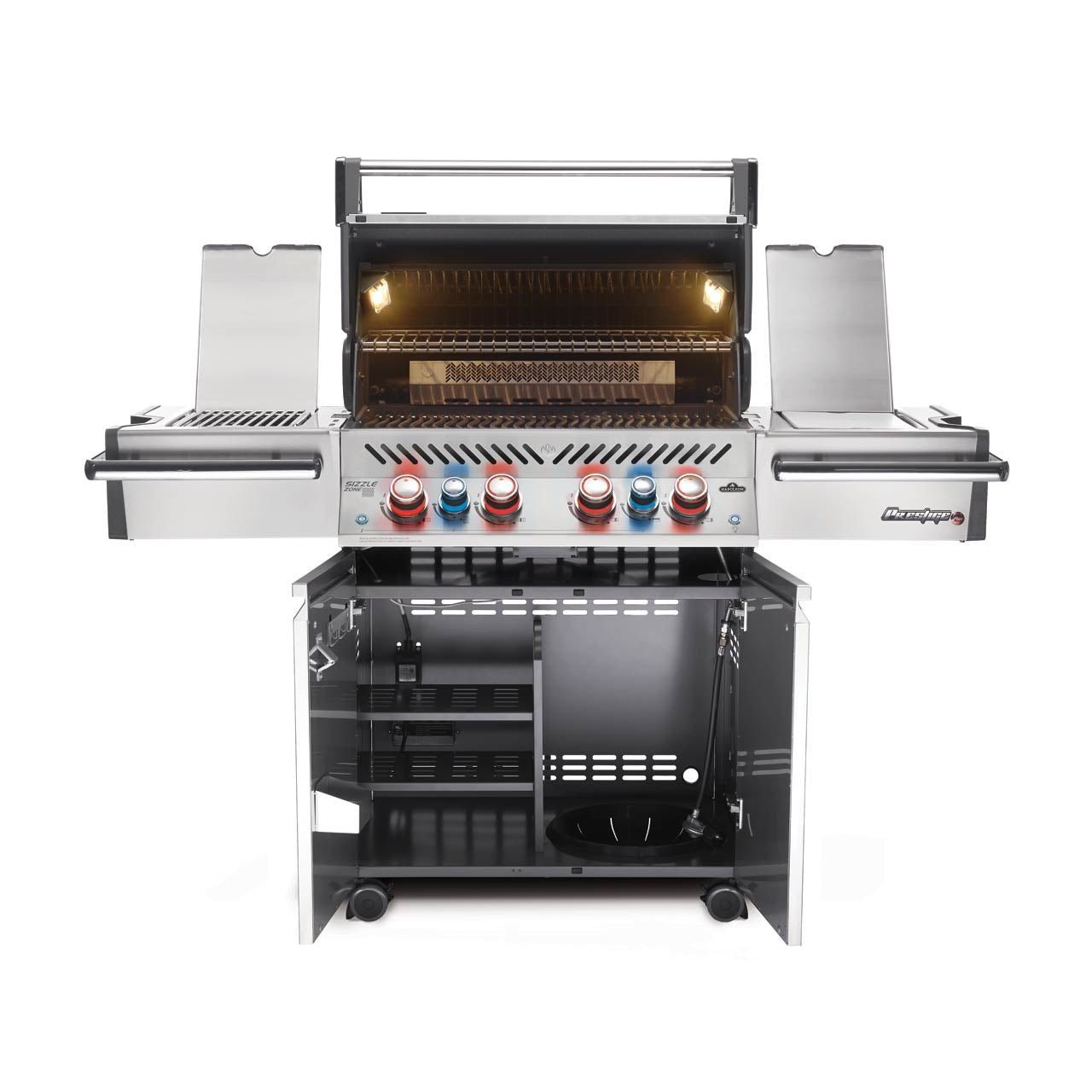 Napoleon Prestige Pro 500, Edelstahl, inkl. Drehspieß - Grillstar.deNapoleon Prestige Pro 500, Edelstahl, inkl. DrehspießNapoleonGrillstar.dePRO500RSIBPSS - 30629162132147