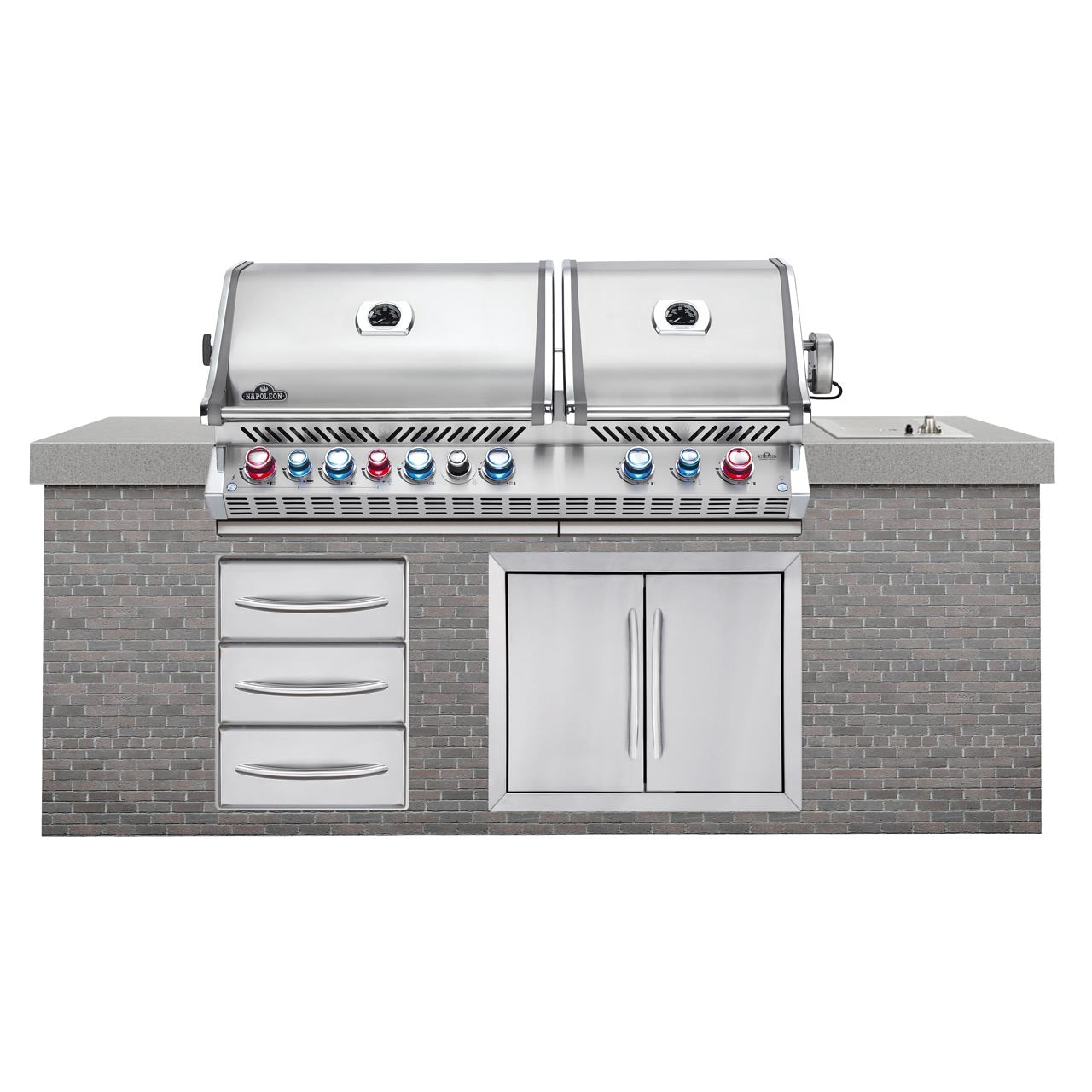 Napoleon Prestige Pro 825, Edelstahl, Einbau inkl. Drehspieß - Grillstar.deNapoleon Prestige Pro 825, Edelstahl, Einbau inkl. DrehspießNapoleonGrillstar.deBIPRO825RBIPSS - 30629162145420