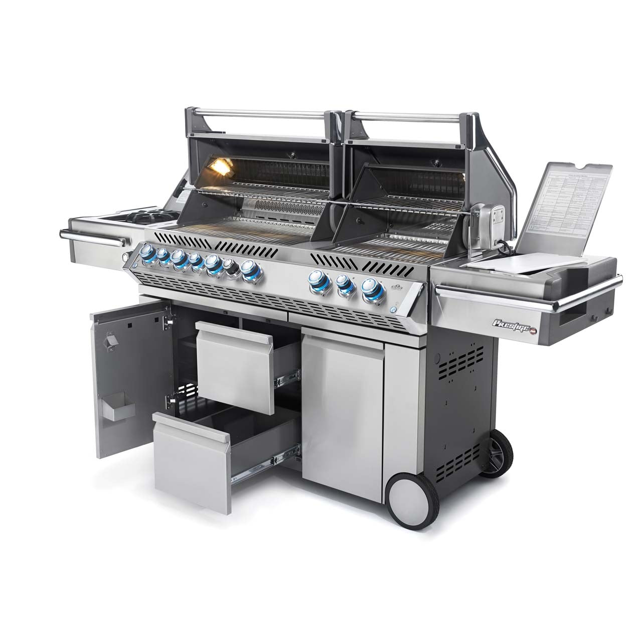 Napoleon Prestige Pro 825, Edelstahl, inkl. Drehspieß - Grillstar.deNapoleon Prestige Pro 825, Edelstahl, inkl. DrehspießNapoleonGrillstar.dePRO825RSBIPSS - 30629162132291