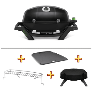 Napoleon TravelQ PRO285E, Elektrogrill BUNDLE inkl. Gussplatte, Abdeckhaube & Warmhalterost - Grillstar.deNapoleon TravelQ PRO285E, Elektrogrill BUNDLE inkl. Gussplatte, Abdeckhaube & WarmhalterostNapoleonGrillstar.de