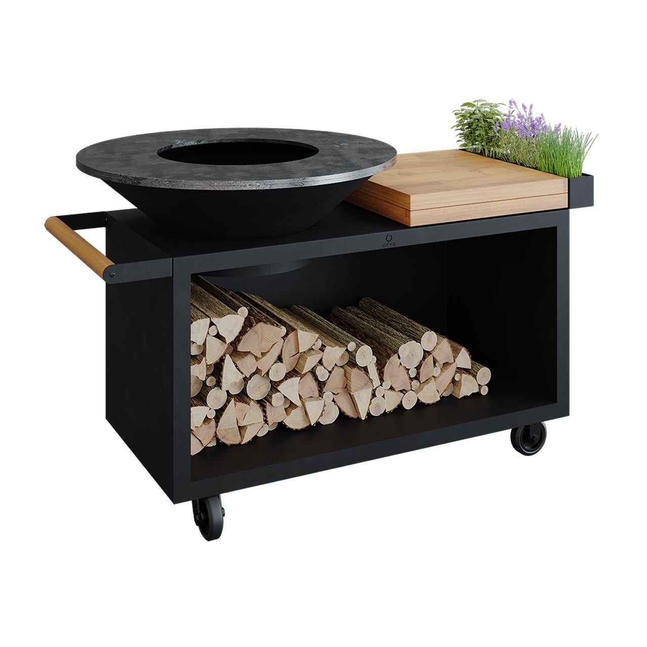 OFYR Island Black 100 PRO mit Teakholz - Grillstar.deOFYR Island Black 100 PRO mit TeakholzOFYRGrillstar.deOIB - 100 - PRO - TW7061255378378