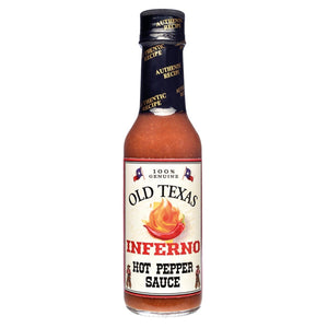 Old Texas Inferno Hot Pepper Sauce - Grillstar.deOld Texas Inferno Hot Pepper SauceOld TexasGrillstar.de5100110028934008084