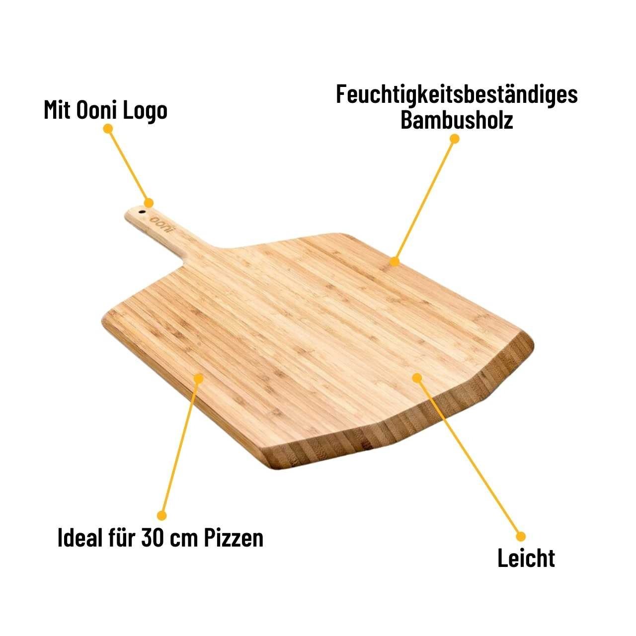 Ooni Pizzaschieber & Servierbrett - 35 cm - Grillstar.deOoni Pizzaschieber & Servierbrett - 35 cmOoniGrillstar.deUU - P083005060568341606