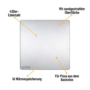 Ooni Pizzastahl 13" Zoll - Grillstar.deOoni Pizzastahl 13" ZollOoniGrillstar.deUU - P199005060568347950